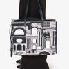 Louvre Architecture Shopping Bag - Juniper Collective LLC