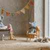 Maileg Sleeping Kitten- Medium Grey - Juniper Collective LLC