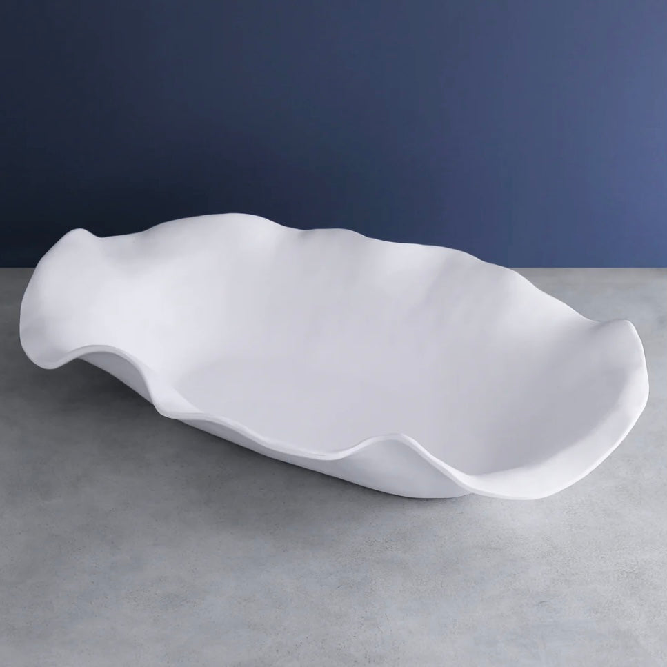 Vida Nube Extra Long Melamine Oval Platter - Juniper Collective LLC