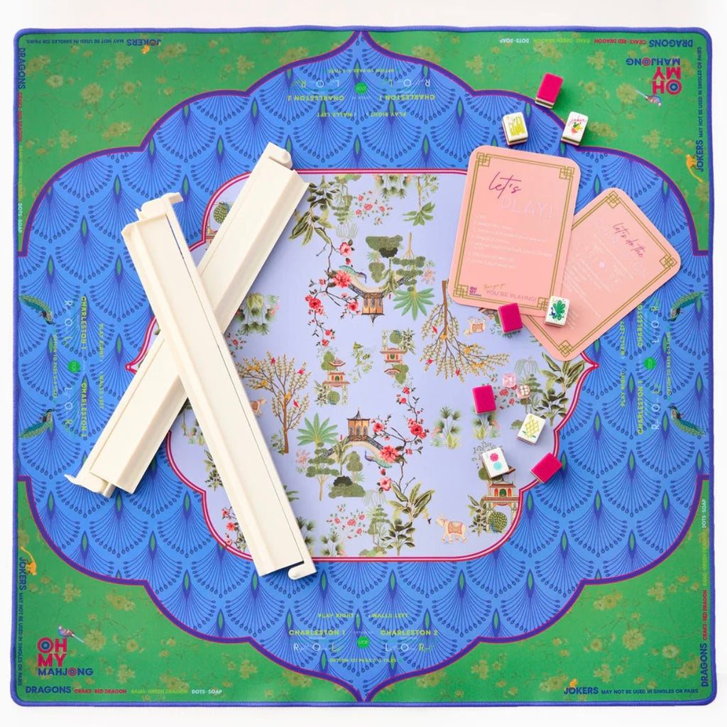 Darjeeling Mahjong Mat - Juniper Collective LLC