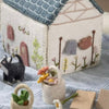 Felt Basket with Colorful Flowers - Juniper Collective LLC