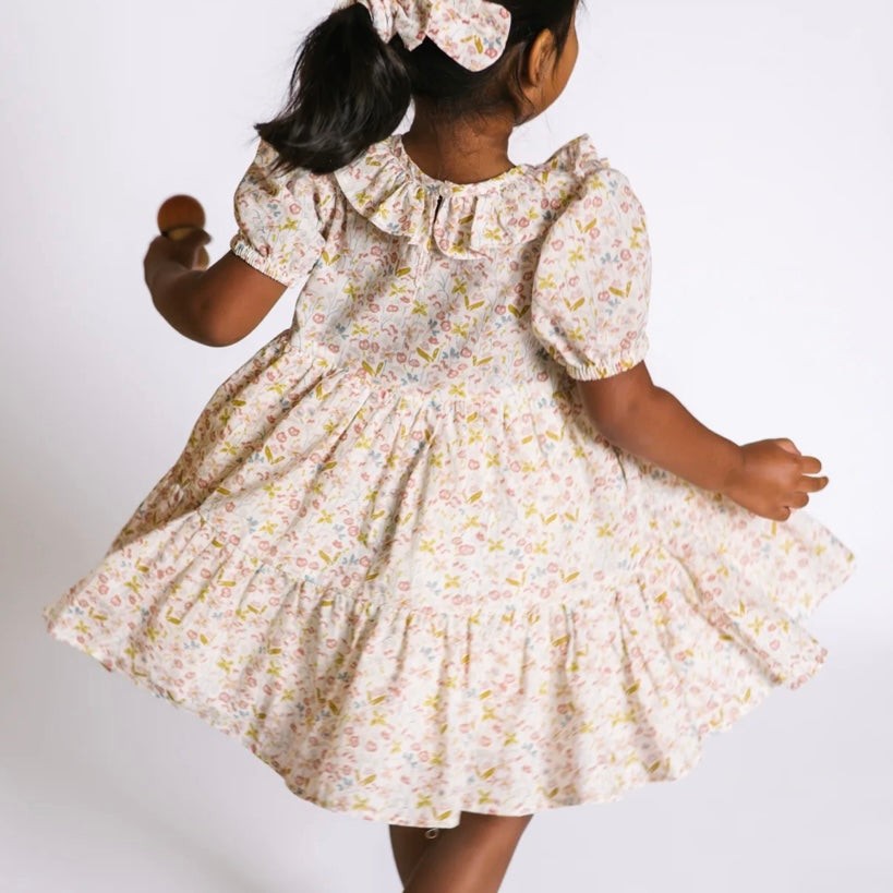 Floral Tiered Dress - Juniper Collective LLC