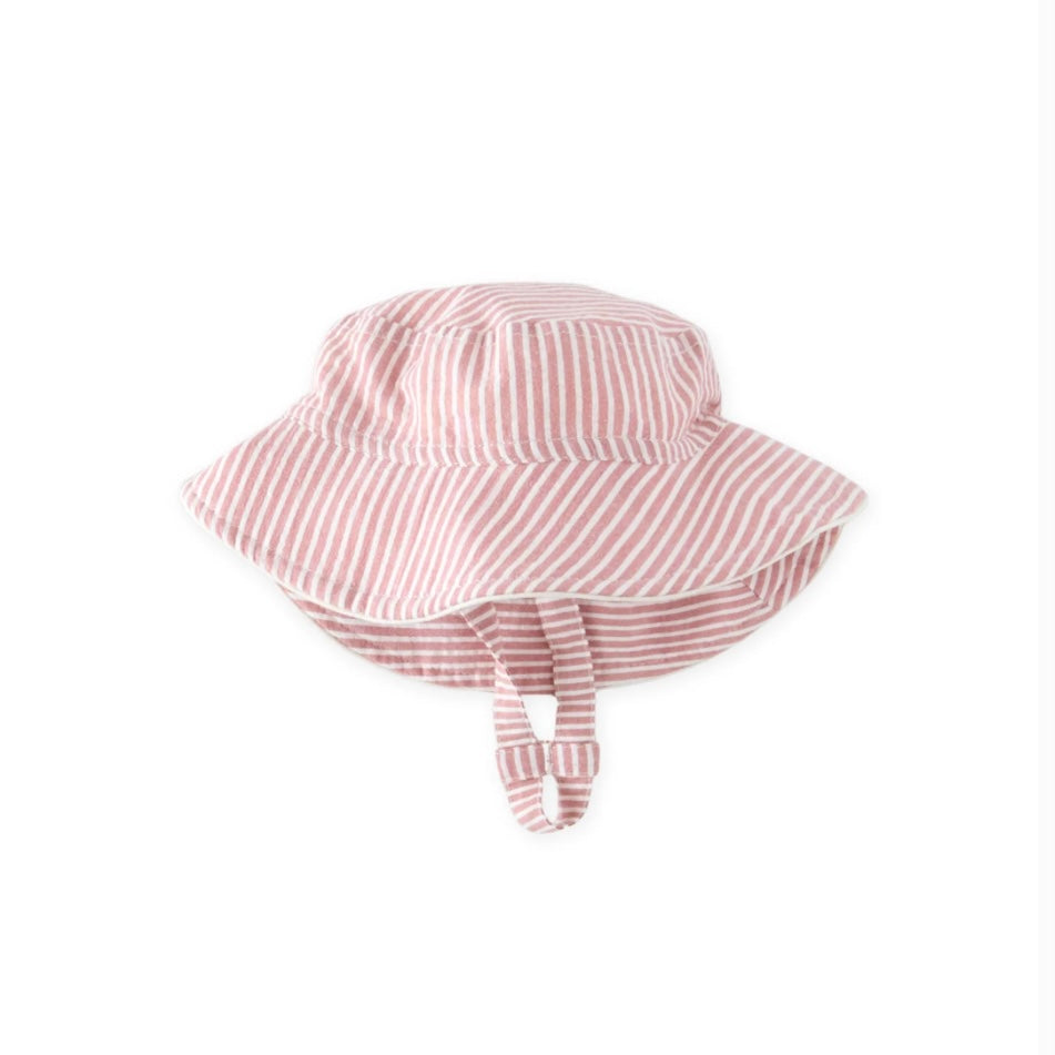 Seersucker Bucket Hat - Juniper Collective LLC