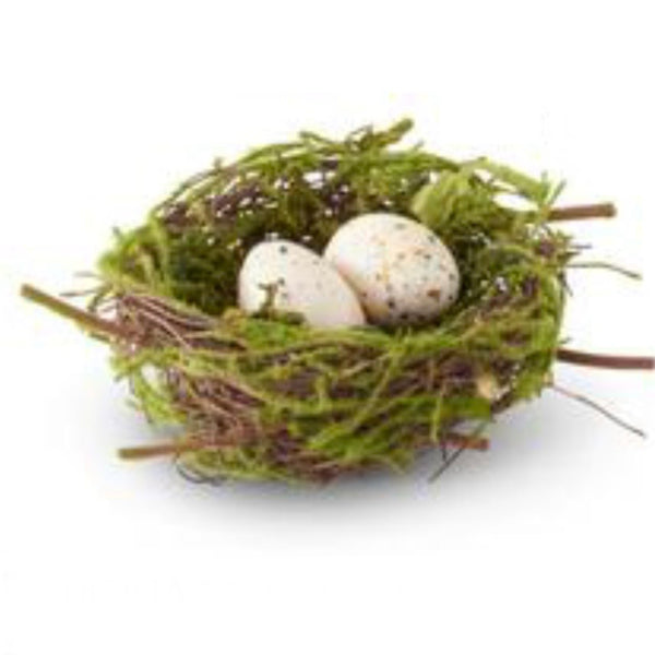 Bird Nest with Two Eggs - Juniper Collective LLC