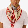 Taj Square Scarf in White - Juniper Collective LLC