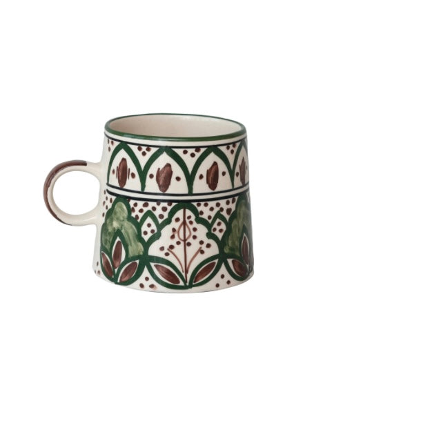 Hand Painted Stoneware Mug - Thumbnail 2