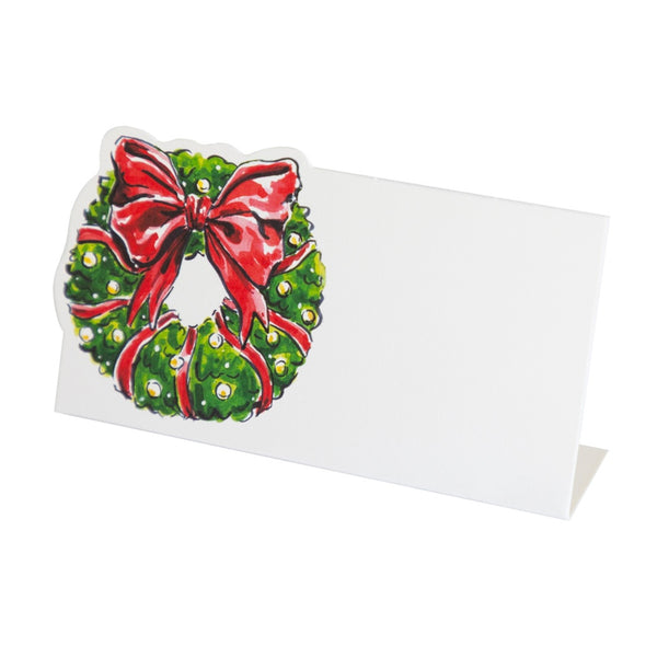 Holiday Wreath Placecards - Juniper Collective LLC