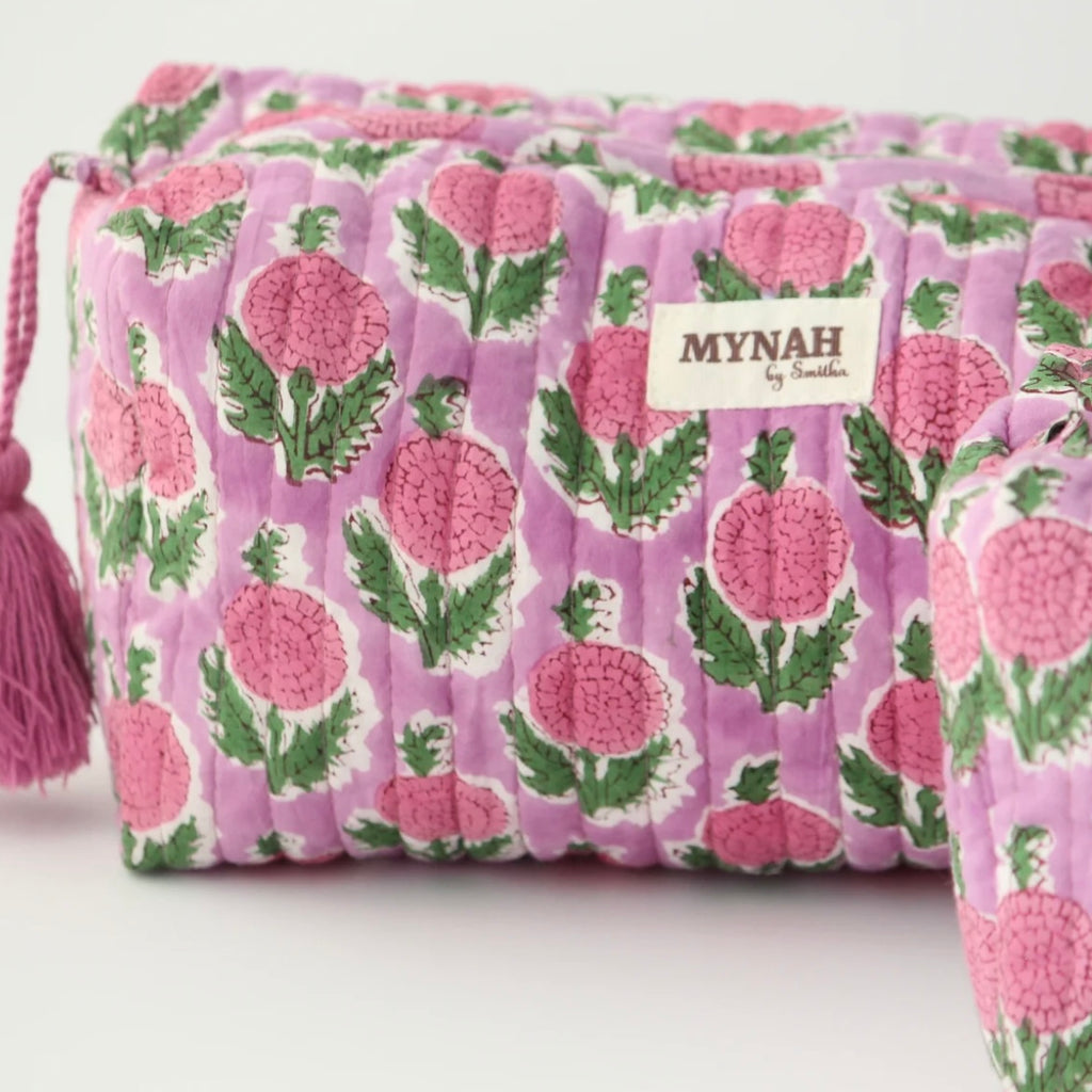 Floral Organizer Pouch-Small - Juniper Collective LLC