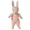 Maileg Micro Rabbit with Rose Knitted Suit - Juniper Collective LLC