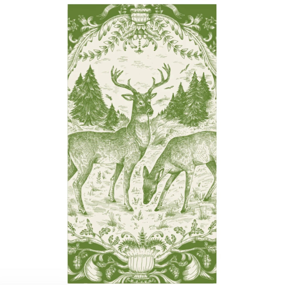 Fable Toile Guest Napkin - Juniper Collective LLC