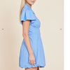 Poplin Zip Bubble Dress - Juniper Collective LLC