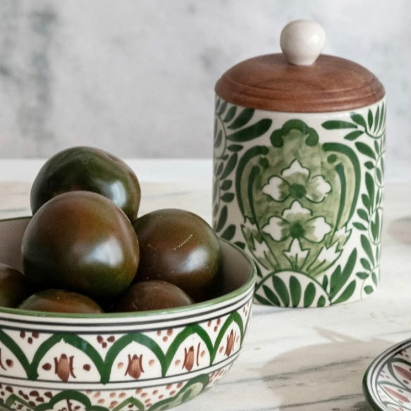 Hand Painted Canister - Thumbnail 4