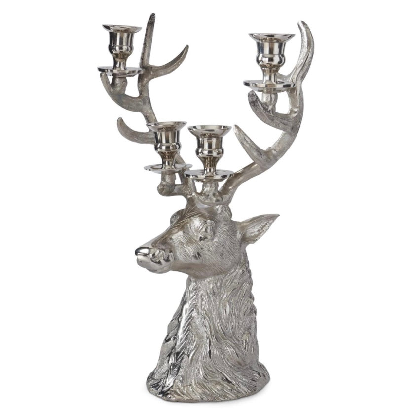 Deer Bust Candelabra