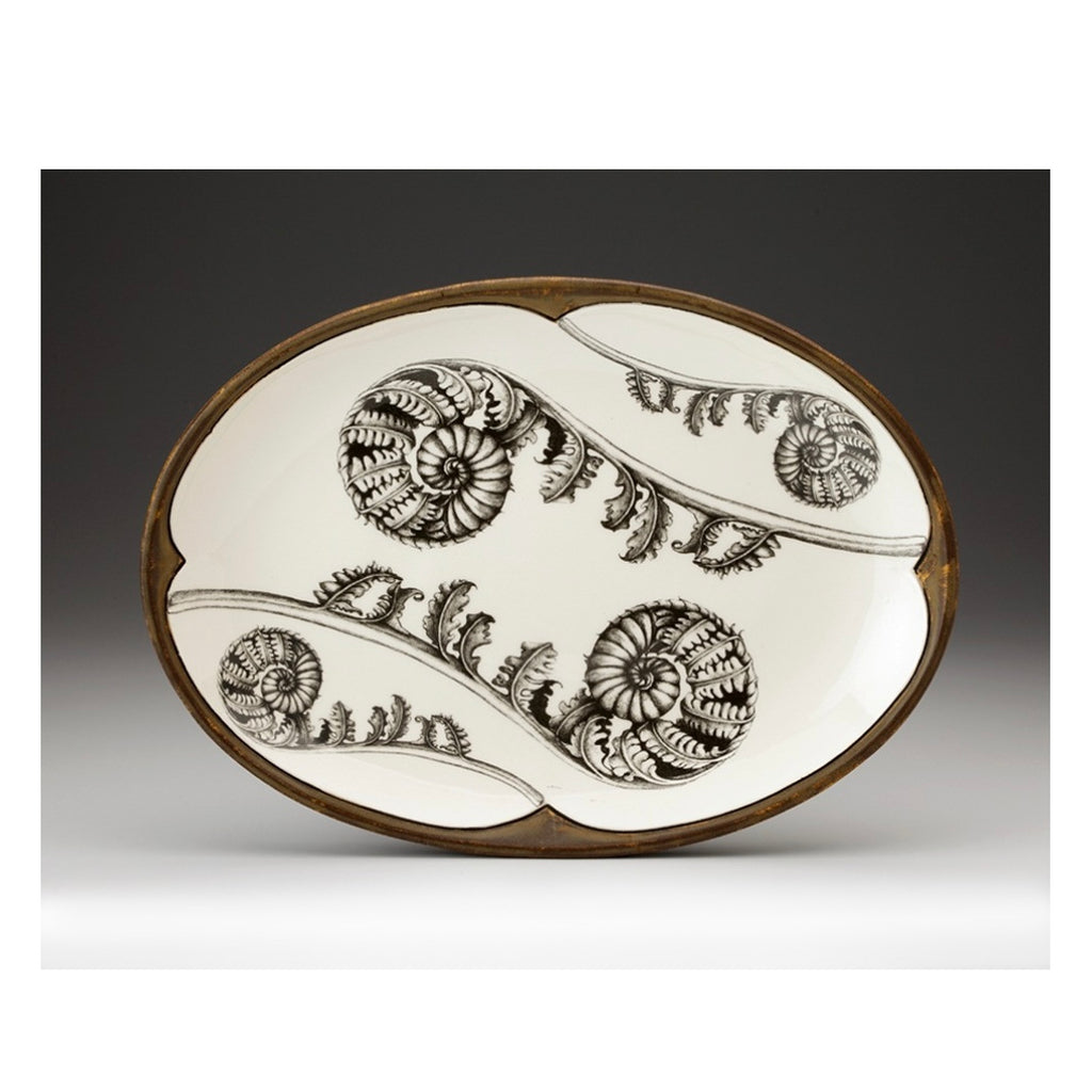 Laura Zindel Small Oval Platter - Juniper Collective LLC