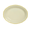 Sunshine Scallop Oval Platter - Juniper Collective LLC