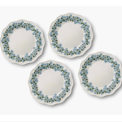 Hydrangea Melamine Dinner Plate - Juniper Collective LLC