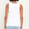 Paloma Tank Top in White - Juniper Collective LLC