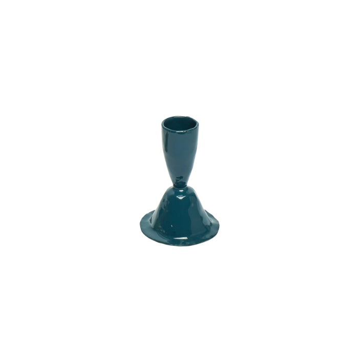 Taper Candle Holder in Blue - Juniper Collective LLC
