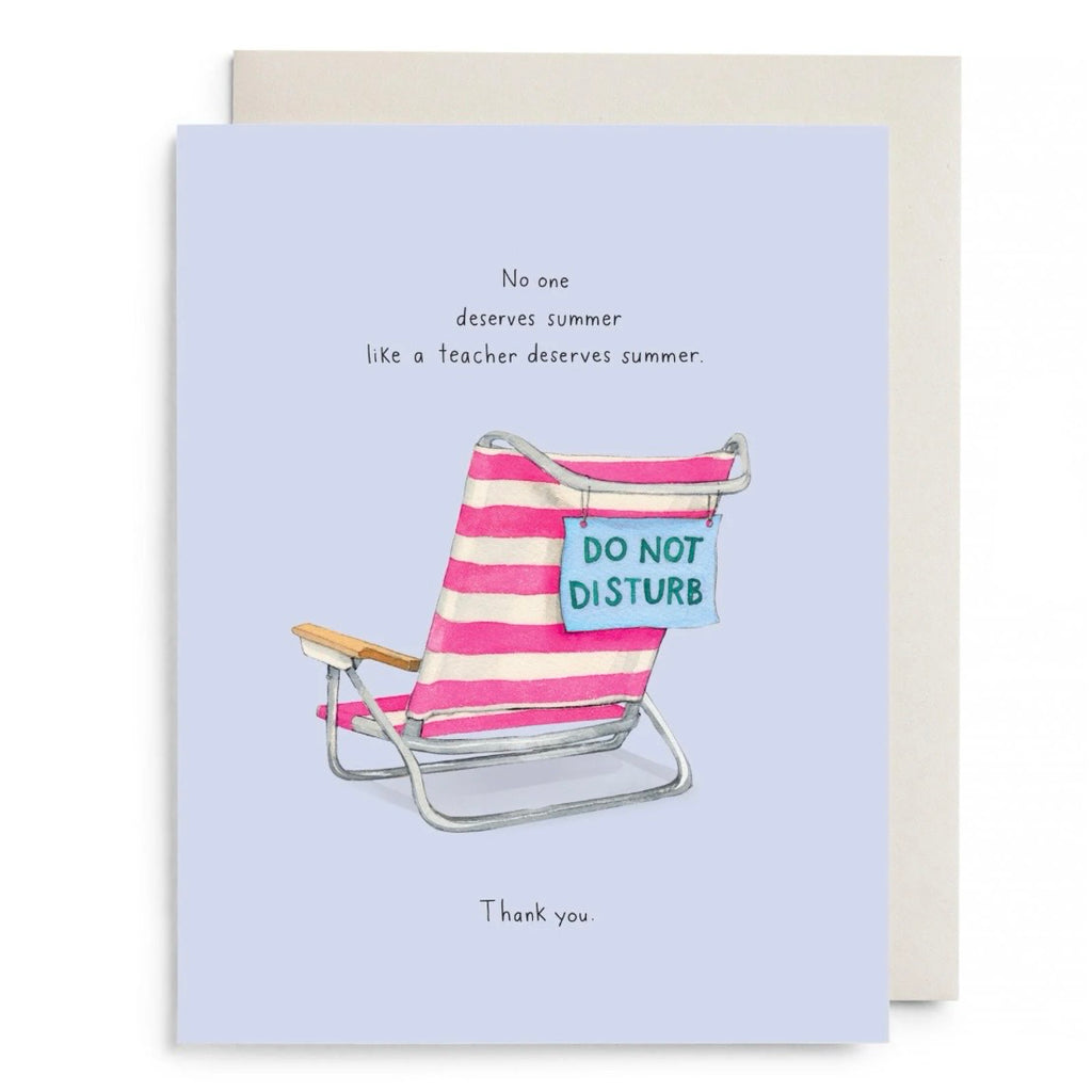 Beach Teach Thank you Card - Juniper Collective LLC