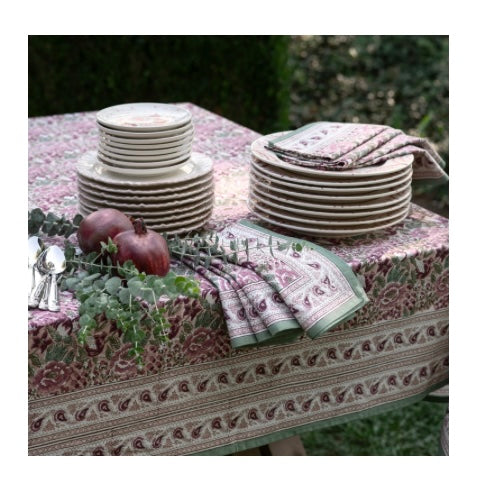 Pomegranate Garden Dusty Mauve & Sage - Juniper Collective LLC