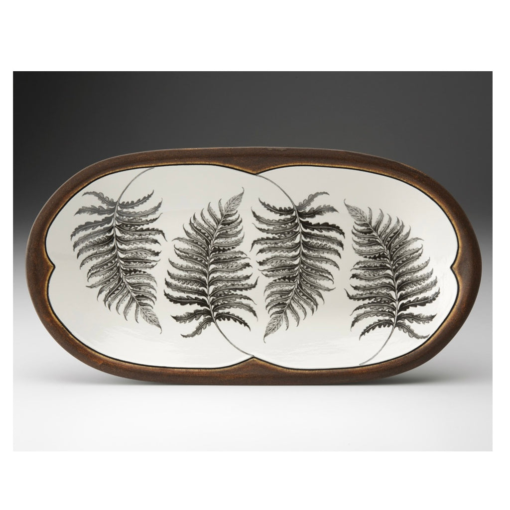 Laura Zindel Rectangular Serving Dish -Wood Fern - Juniper Collective LLC
