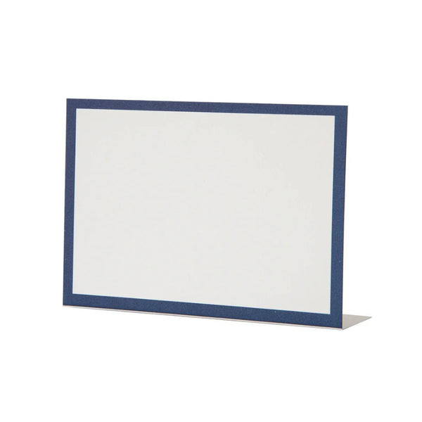 Dark Blue Framed Place Cards - Juniper Collective LLC