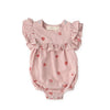 Seersucker Flutter Sleeve Onesie - Juniper Collective LLC