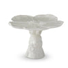 White Ceramic Bunny Flower Embossed Cake - Juniper Collective LLC
