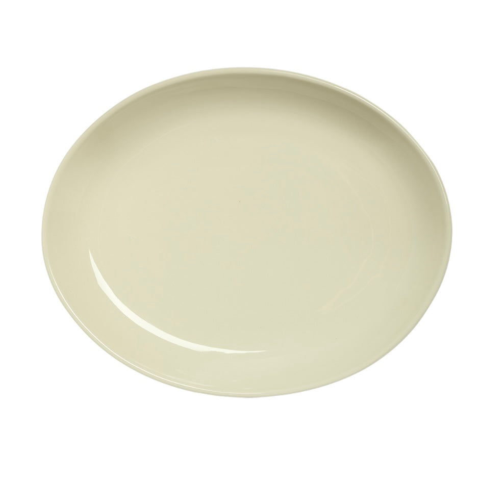 Diner White Medium Serving Platter - Juniper Collective LLC