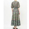 Puff Sleeve Matera Maxi Dress in Green - Juniper Collective LLC