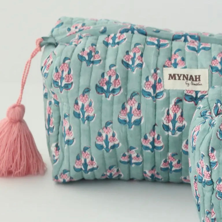 Floral Travel Bag-Large - Juniper Collective LLC