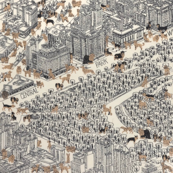 French Scarf Central Park in White - Juniper Collective LLC