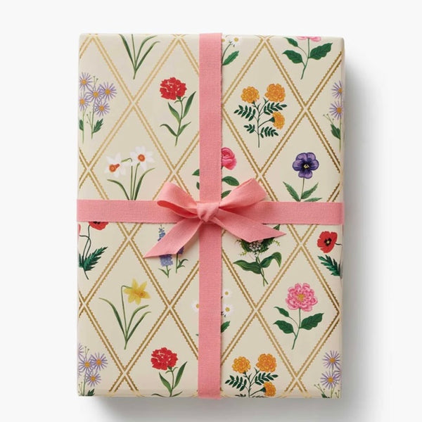Garden Study Wrapping Paper - Juniper Collective LLC
