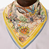 French Square Scarf in Pagode Green - Juniper Collective LLC