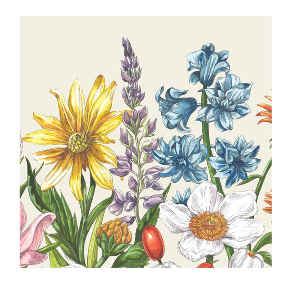 Wildflower Cocktail Napkin - Juniper Collective LLC