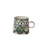 Hand Painted Stoneware Mug with Design - Juniper Collective LLC