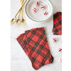 Red Plaid Guest Napkins - Juniper Collective LLC