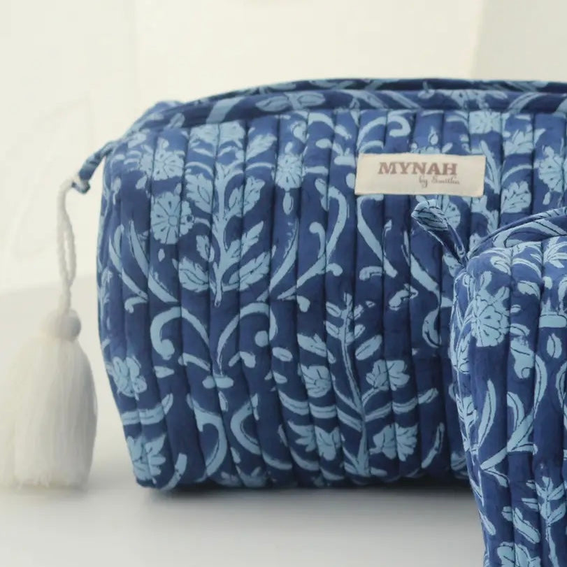 Floral Travel Bag-Large - Juniper Collective LLC