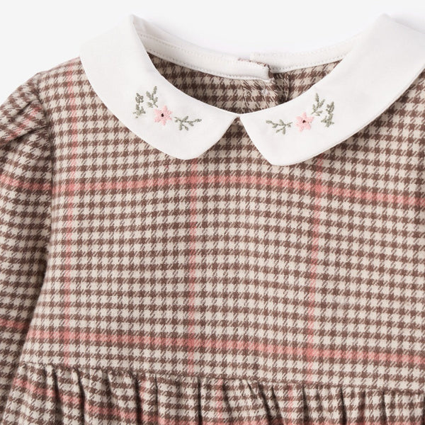 Glen Plaid Bubble with Peter Pan Collar - Juniper Collective LLC