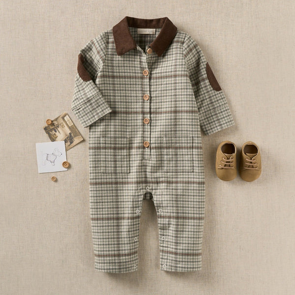Heritage Plaid Jumpsuit - Juniper Collective LLC