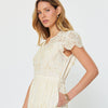 Eloise Eyelet Maxi Dress in Ivory - Juniper Collective LLC