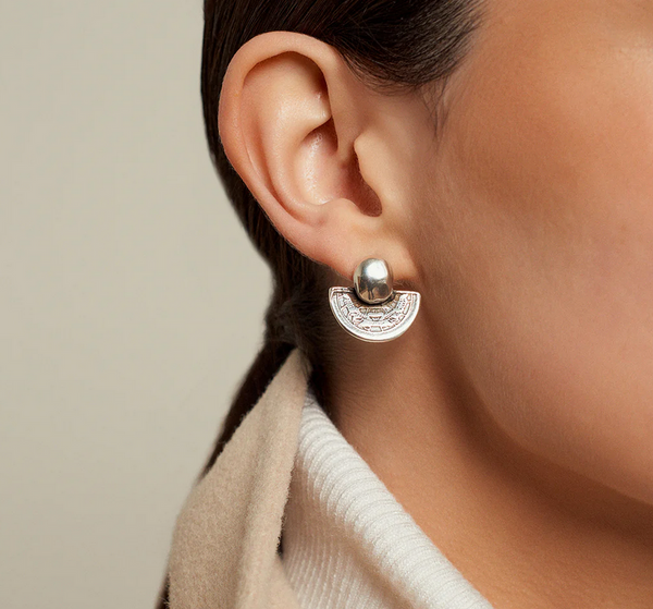 Cuzco Earrings in silver or gold - Juniper Collective LLC