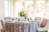 Cactus Flower Blue & Poppy Napkins - Set of 4 - Juniper Collective LLC
