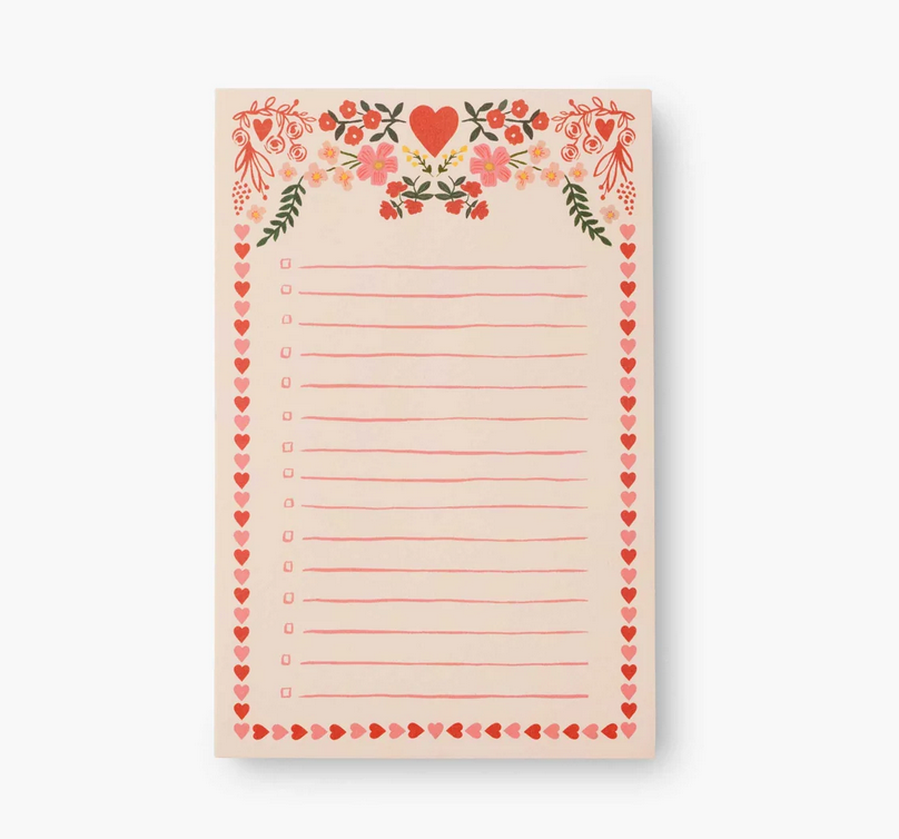 Juliet Valentine's Day Notepad - Juniper Collective LLC