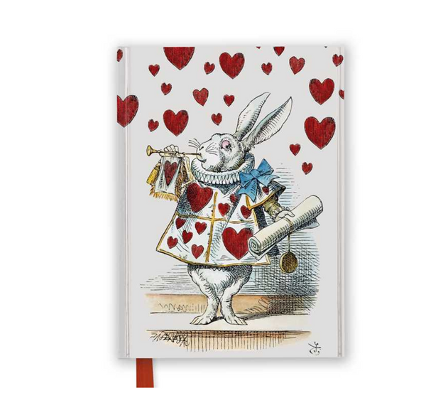 Alice in Wonderland: White Rabbit (Foiled Journal) by - Juniper Collective LLC