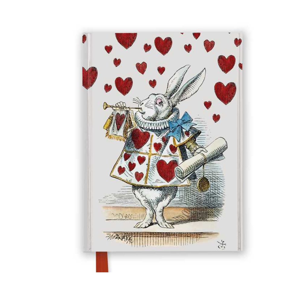Alice in Wonderland: White Rabbit (Foiled Journal) by - Juniper Collective LLC