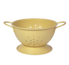 Matte Steel Sunrise Yellow Colander Small - Juniper Collective LLC