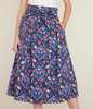 Tobias Skirt in Persian Tile Lapis - Juniper Collective LLC
