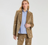 Corduroy Blazer featuring Embroidered Mallard Ducks - Juniper Collective LLC