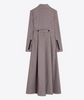 Long Wool Herringbone Coat in Brown - Juniper Collective LLC